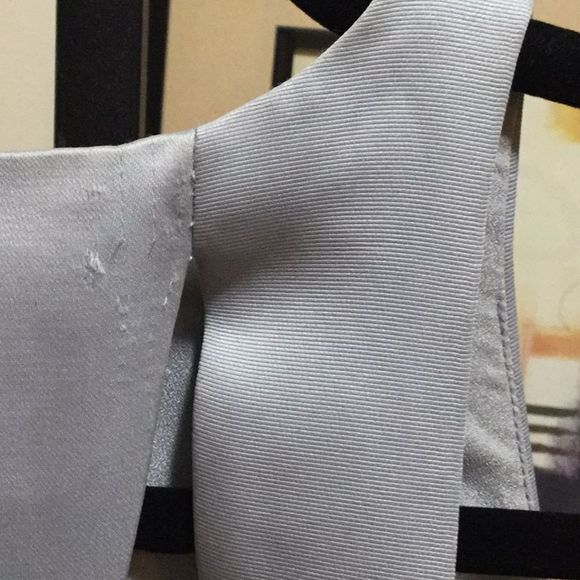 Sleeveless Round Neck Satin Faille W/ Back - Picture 5 of 11